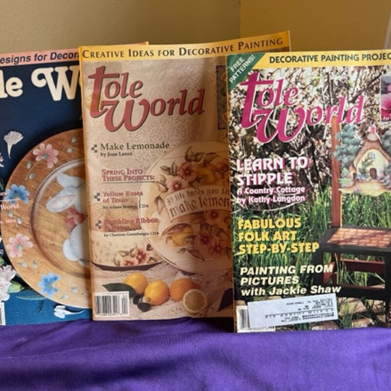 Tole Painting Books Etsy