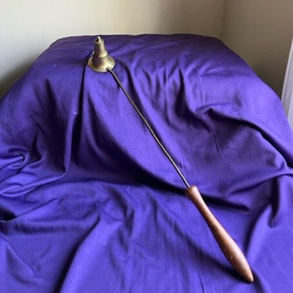 Brass Candle Snuffer Etsy