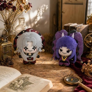 Peluche de circo de los fenómenos de 10 cm, juguete de peluche Pierrot Bufón, peluche gótico Kawaii, muñeco de payaso espeluznante y adorable, elige tu variante, merchandising de videojuegos