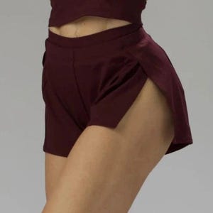 Pantalones cortos para correr de corte alto, atrevidos y con forro de bloomers