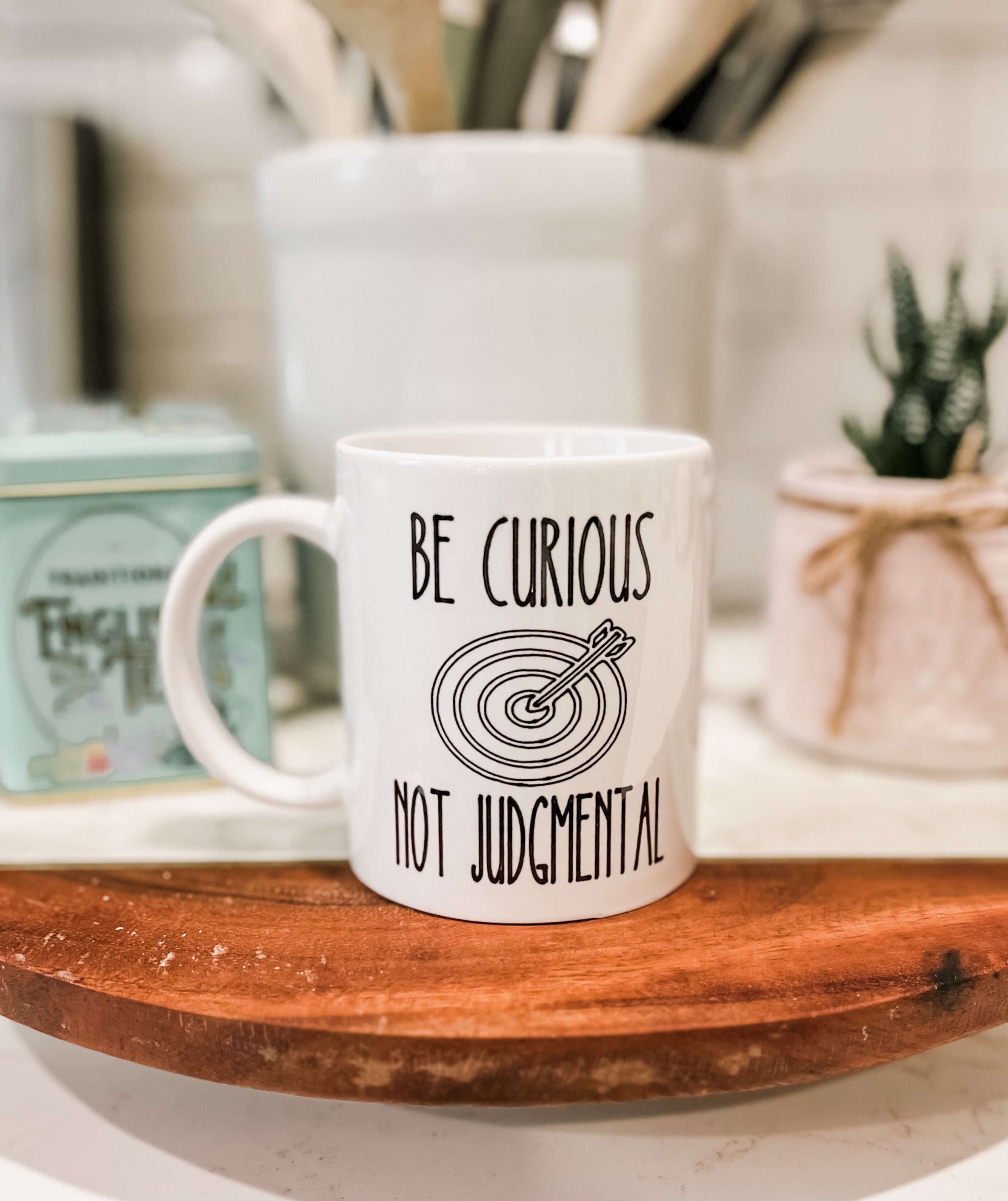 Be Curious Not Judgmental Ted Lasso Mug
