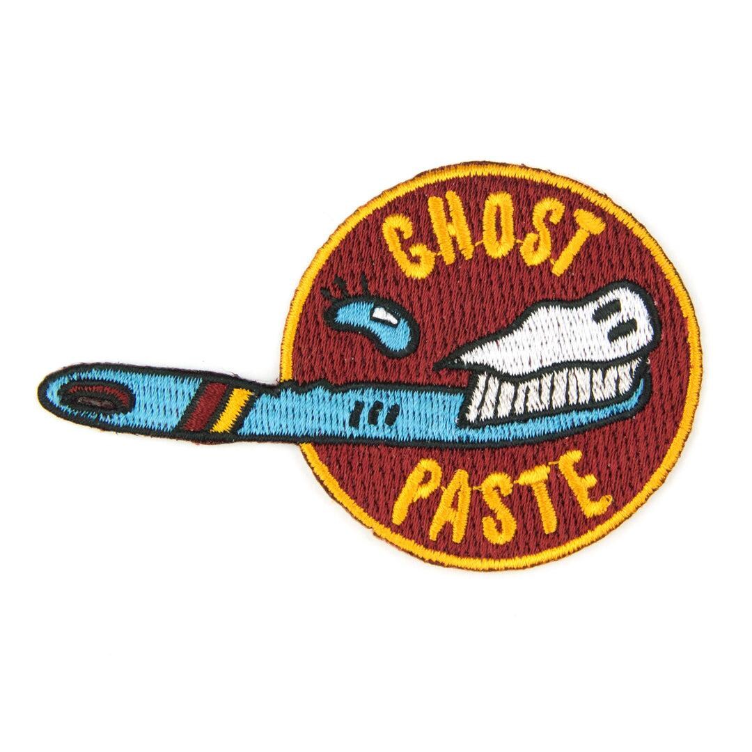 Ghost Paste Embroidered Patch, Iron on Clothing Patches, Custom ...