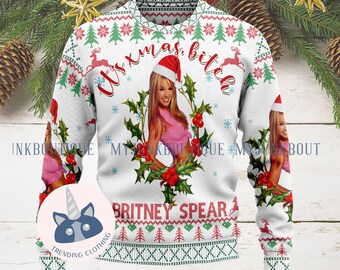 britney spears ugly christmas sweater