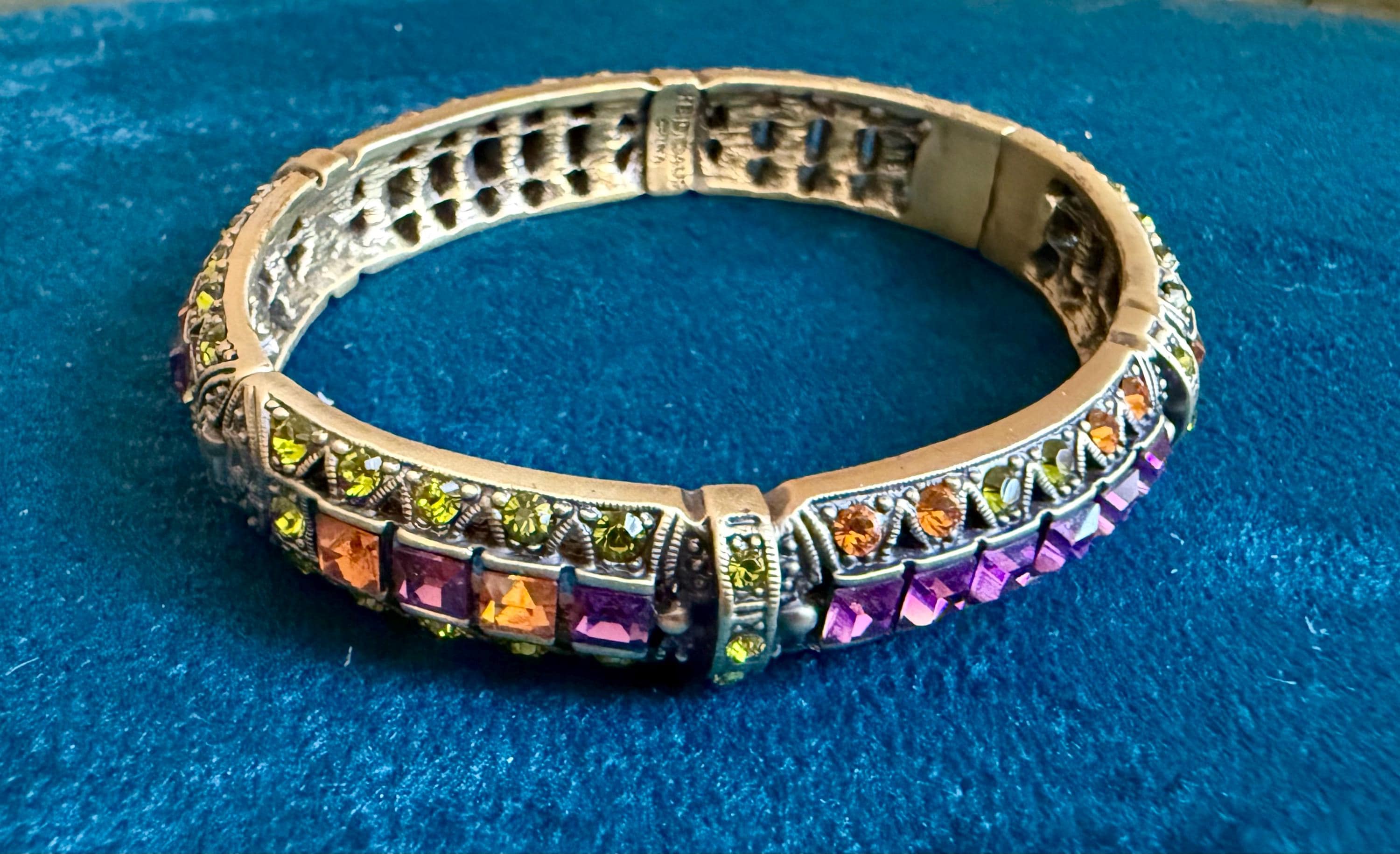 Heidi Daus Hinged Bracelet - Etsy