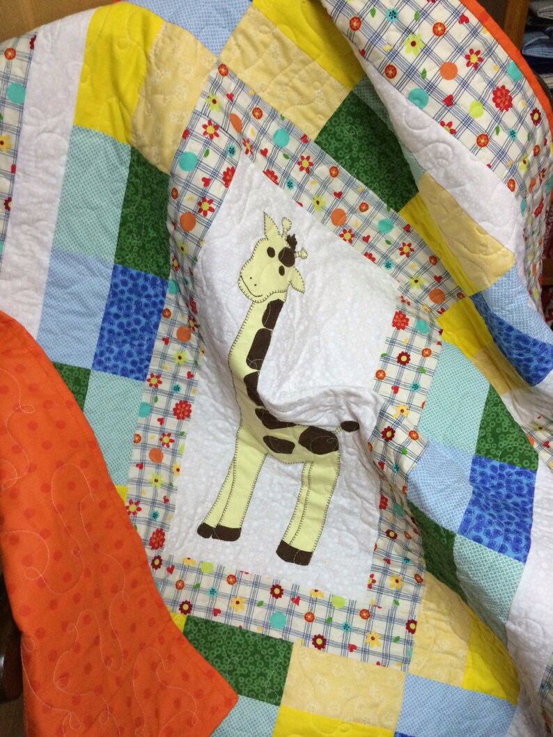 Giraffe Baby Quilt