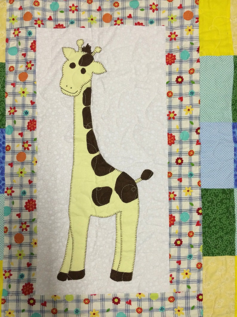 Giraffe Baby Quilt