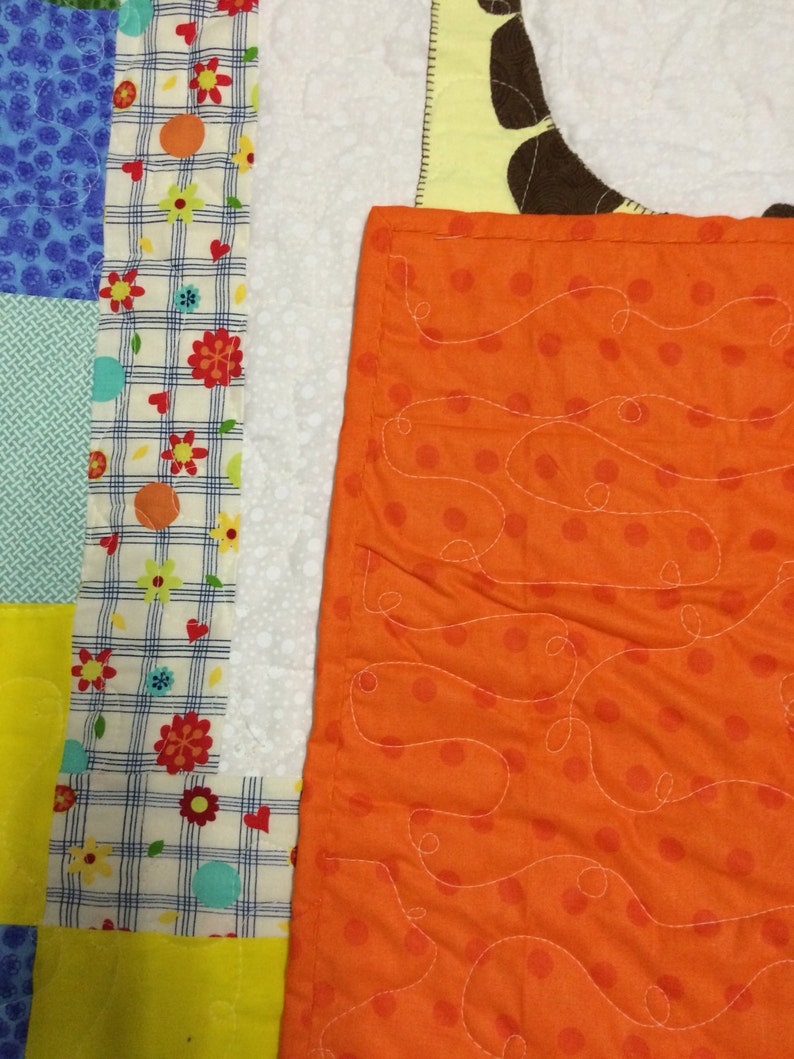 Giraffe Baby Quilt