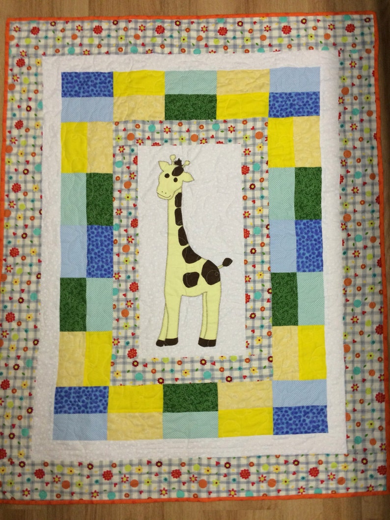 Giraffe Baby Quilt