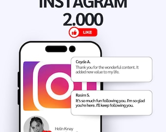 2000 Instagram Likes Boost – Fast Delivery – Safe Engagement Increase – Real Looking Likes