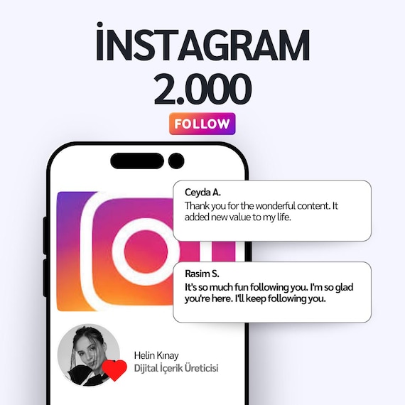 2000 Instagram Followers Boost – Safe & Fast Delivery – Organic Looking Growth – 30 Day Guarantee