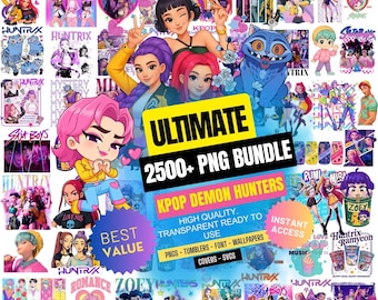 2500+ Kpop Demon Hunter PNG SVG, Huntrix fans Png Design, Saja Boys Girls Bands, Kpop Group Shirt Design, Girl Dinner Png, Digital Download