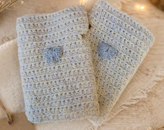 Calentadores de manos de ganchillo | Hechos a mano, minimalistas y elegantes