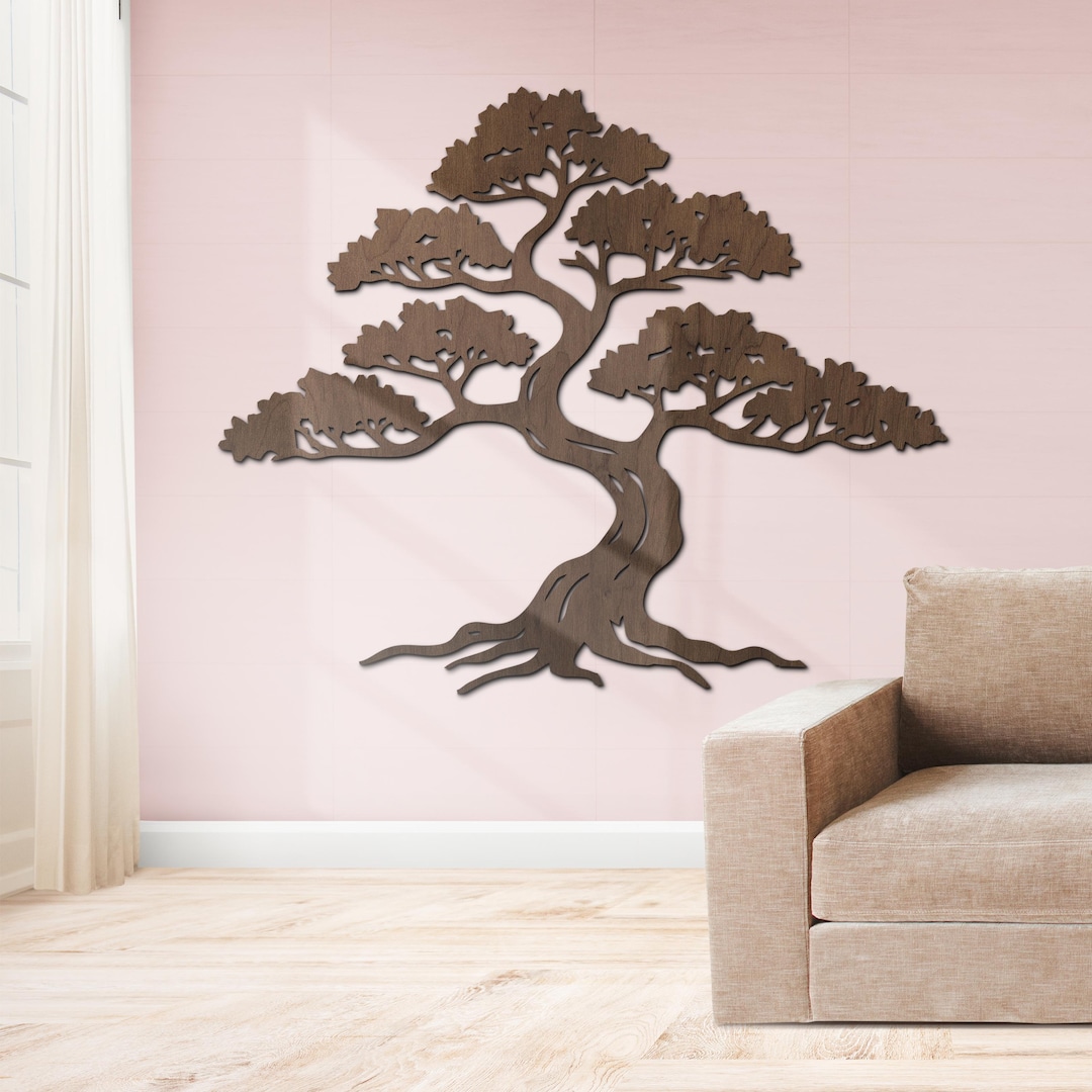Wall Decore Tree Wooden Tree Wall Hanging, Wooden Tree Wall Decoration, Wooden Tree Wall ...