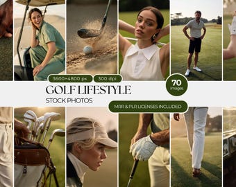 Zdjęcia stockowe o tematyce golfa | Treści związane z klubami wiejskimi | Atmosfera dawnych pieniędzy | Licencja komercyjna PLR MRR