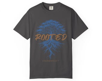 Camiseta unisex teñida en prenda
