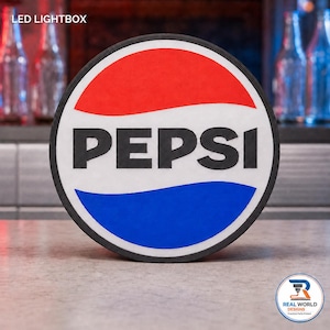 Pepsi Led Sign - Etsy