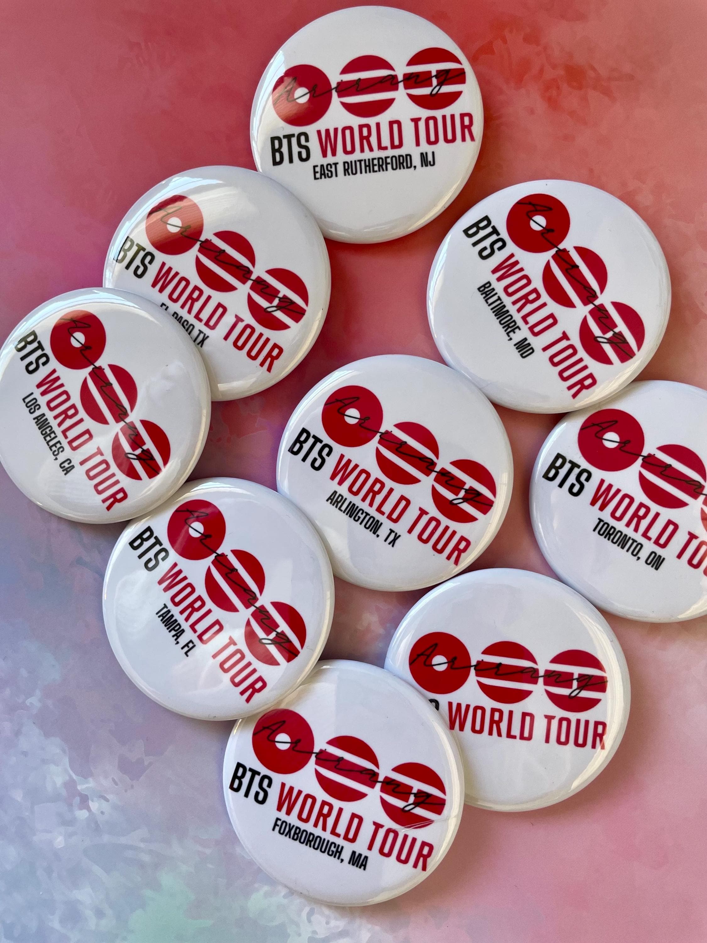 Bts Pin Button - Etsy