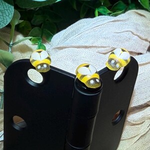 Micro Bumblebee Magnetic Door Hinge Mini Topper Set of 3