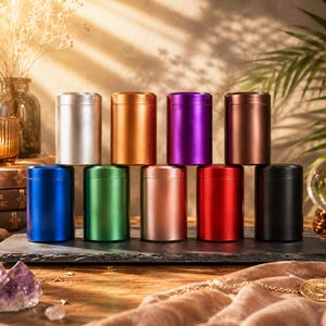 Mini Metal Trinket Tin Containers | Small Jewellery Storage Boxes