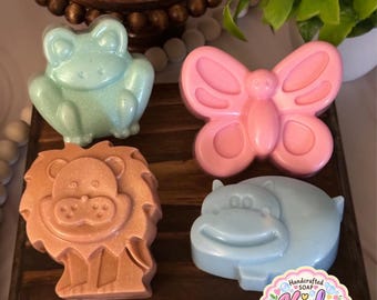 Kids Soap | Animal Shaped Soap for Kids | Goat Milk Soap | Kids Bath Gift | Birthday Gift for Kids