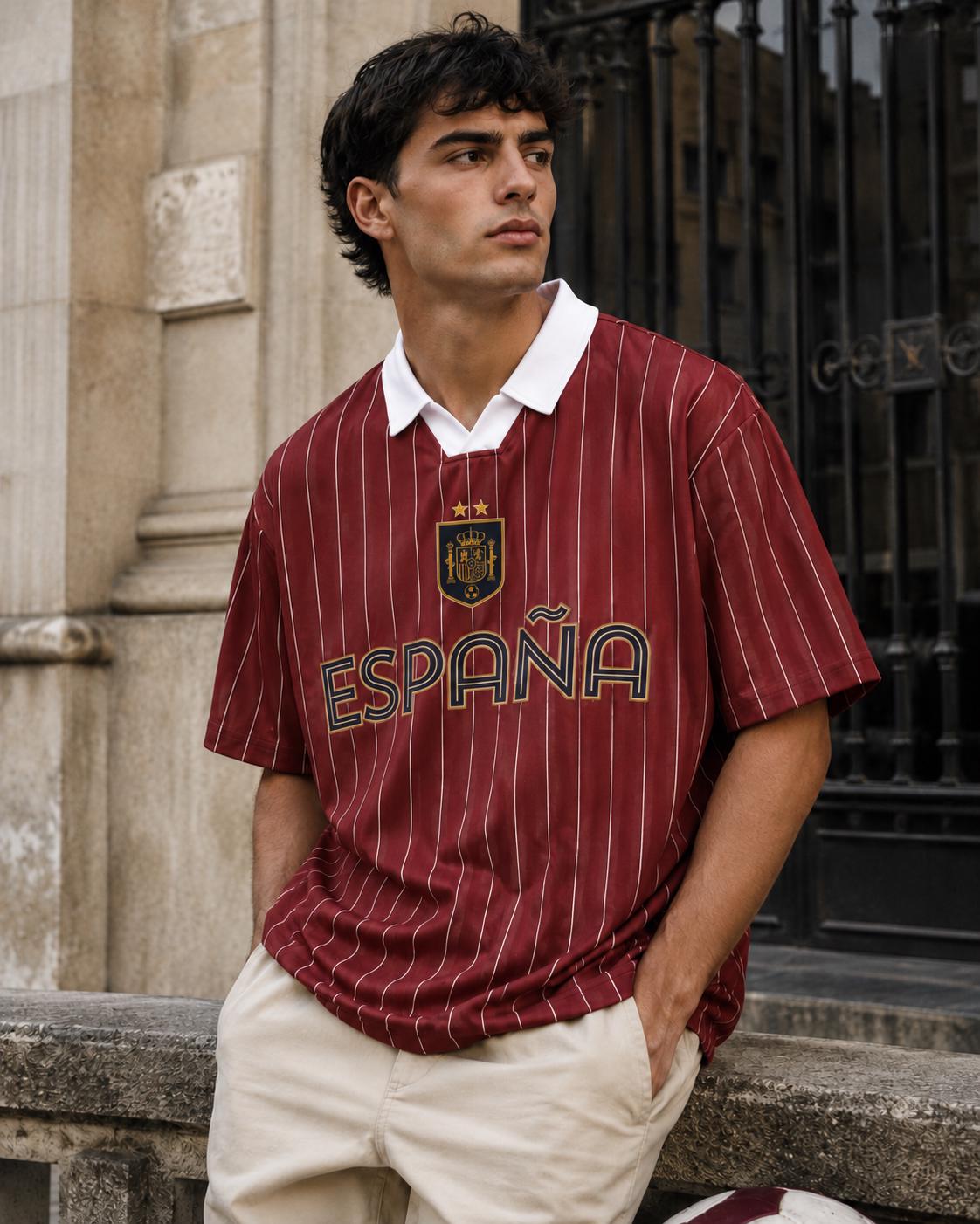 Vintage Spain Football Jersey - Etsy
