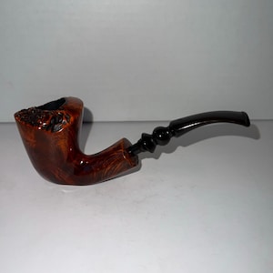 Incredible Find NOS Nording Handmade in Denmark by Erik Nording Bent Freehand Pipe