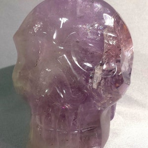 Amethyst Quartz Crystal Skull