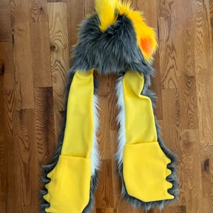 Cockatiel Scoodie Parrot Hood Parrot Costume zdjęcie 6