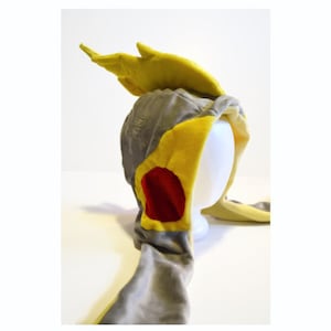 Cockatiel Scoodie Parrot Hood Cockatiel Hat image 1