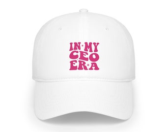 Pink CEO Era Low Profile Baseball Cap