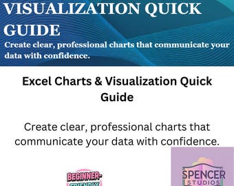 Excel Charts & Visualization Quick Guide  Chart Types, Formatting, Combo Charts, Sparklines  1‑Page Excel Reference PDF