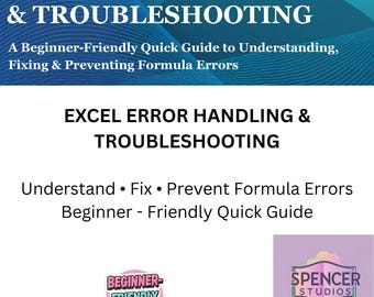 Excel Error Handling & Troubleshooting Guide  Fix #DIV/0!, #N/A, #value!, #ref!, #NAME?, #NUM!  Beginner Excel pdf