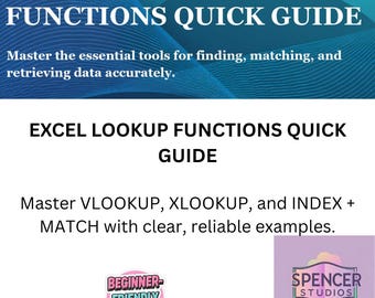 Guide rapide sur les fonctions de recherche dans Excel RECHERCHEV, RECHERCHEX, référence de correspondance par index