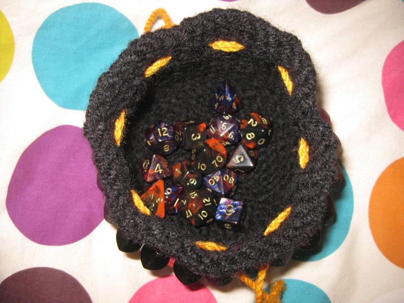 Knit Your Own Scale Mail Pouches with CraftyMutt's Etsy