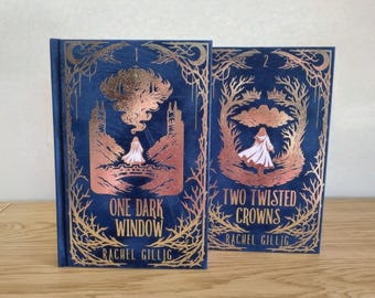 Duologia di Sheperd King rilegata a mano da Rachel Gillig