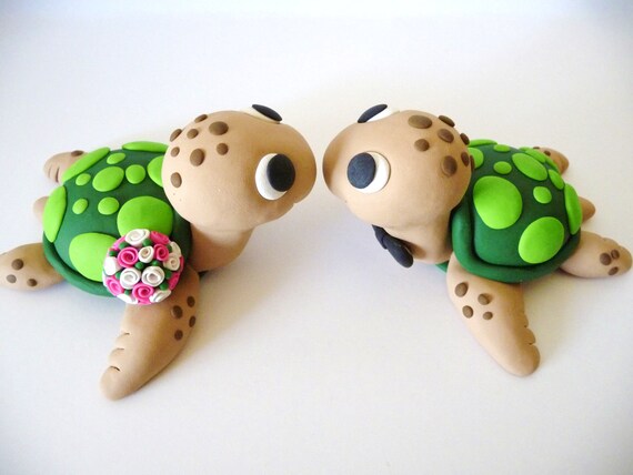 Brilliant Ideas Of Turtle Wedding Cake toppers with Mg Turtle ...