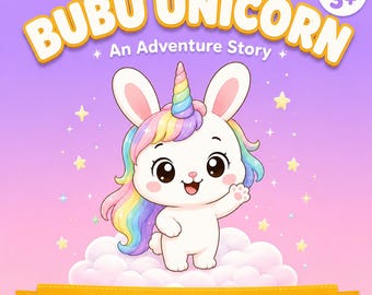 Bunny Unicorn Adventure Story | Fantasy Storybook for Kids | Imagination & Wonder | Printable PDF