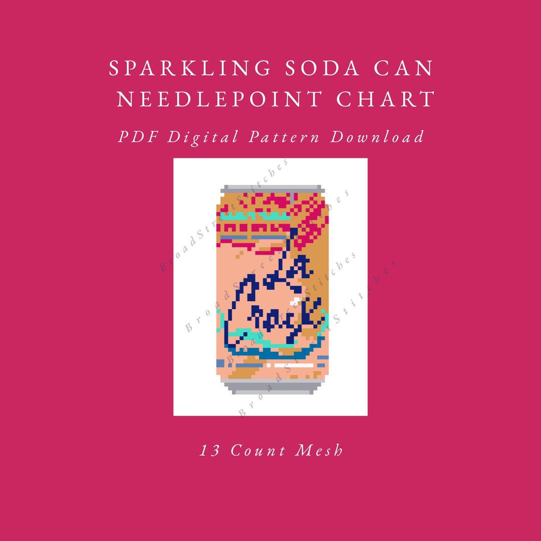 Soda Rotation Chart Sparking Soda Can Chart - PDF Digital Pattern Download - Etsy