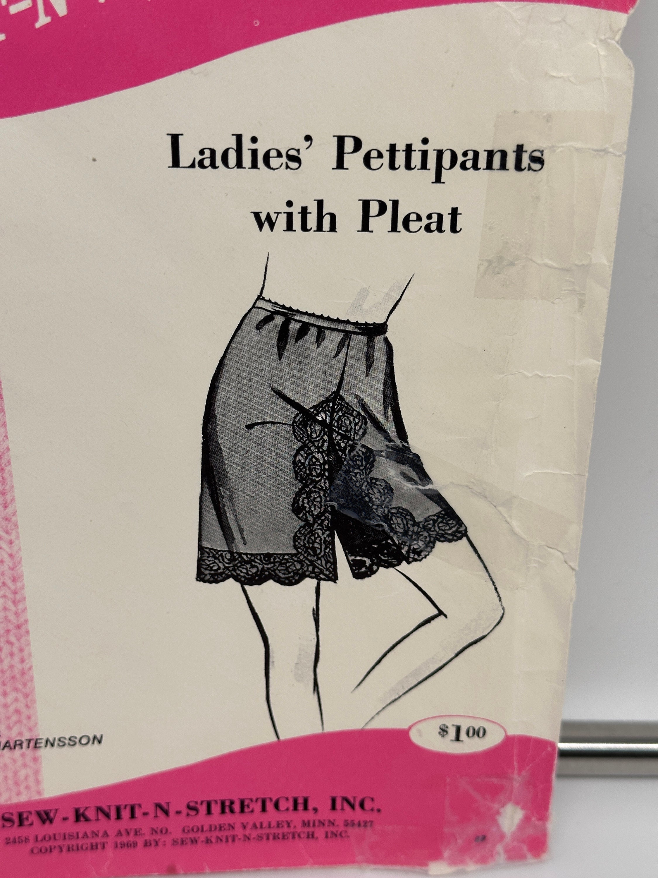 Mccalls 9176 60s Misses Lingerie Pattern Panties Slip Bra Pattern  Pettipants Garter Belt Womens Vintage Sewing Size 12 Bust 34 -  Canada