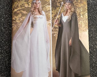 Simplicity #1551 Women's Medieval Gown Costume by Andrea Schew Sewing Pattern Sizes 16-24 (Bust 38-46")