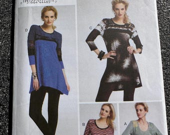 Vogue Sewing Pattern #V8817 Misses Knit Tops by Katherine Tilton  Bust -38" to 46"