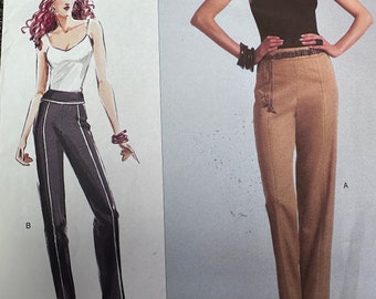 Vintage Vogue  #2948 Sewing Pattern Women's Pant's Fitted & Tapered w/Princess Seams Waist- 26" to 50".