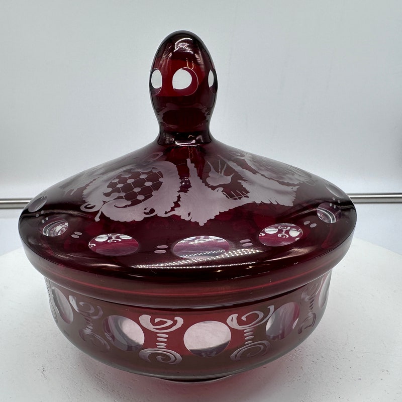 Vintage Candy Dish - Etsy