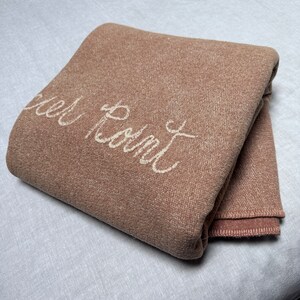 Baron Wool Blanket Etsy