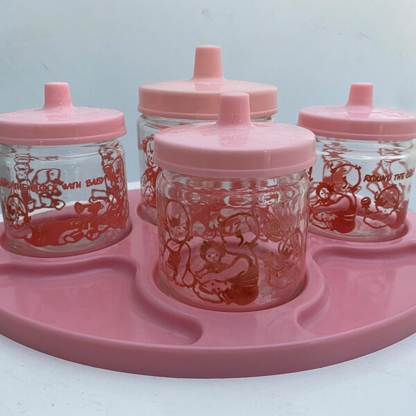 Glass Dresser Set Etsy