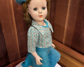 Boneca Sweet Sue vintage dos anos 1950 – American Character Walker, 43 cm (17")