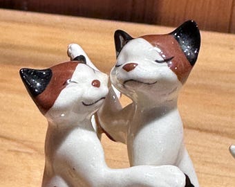 Estatueta vintage de gato dançante da Hagen-Renaker