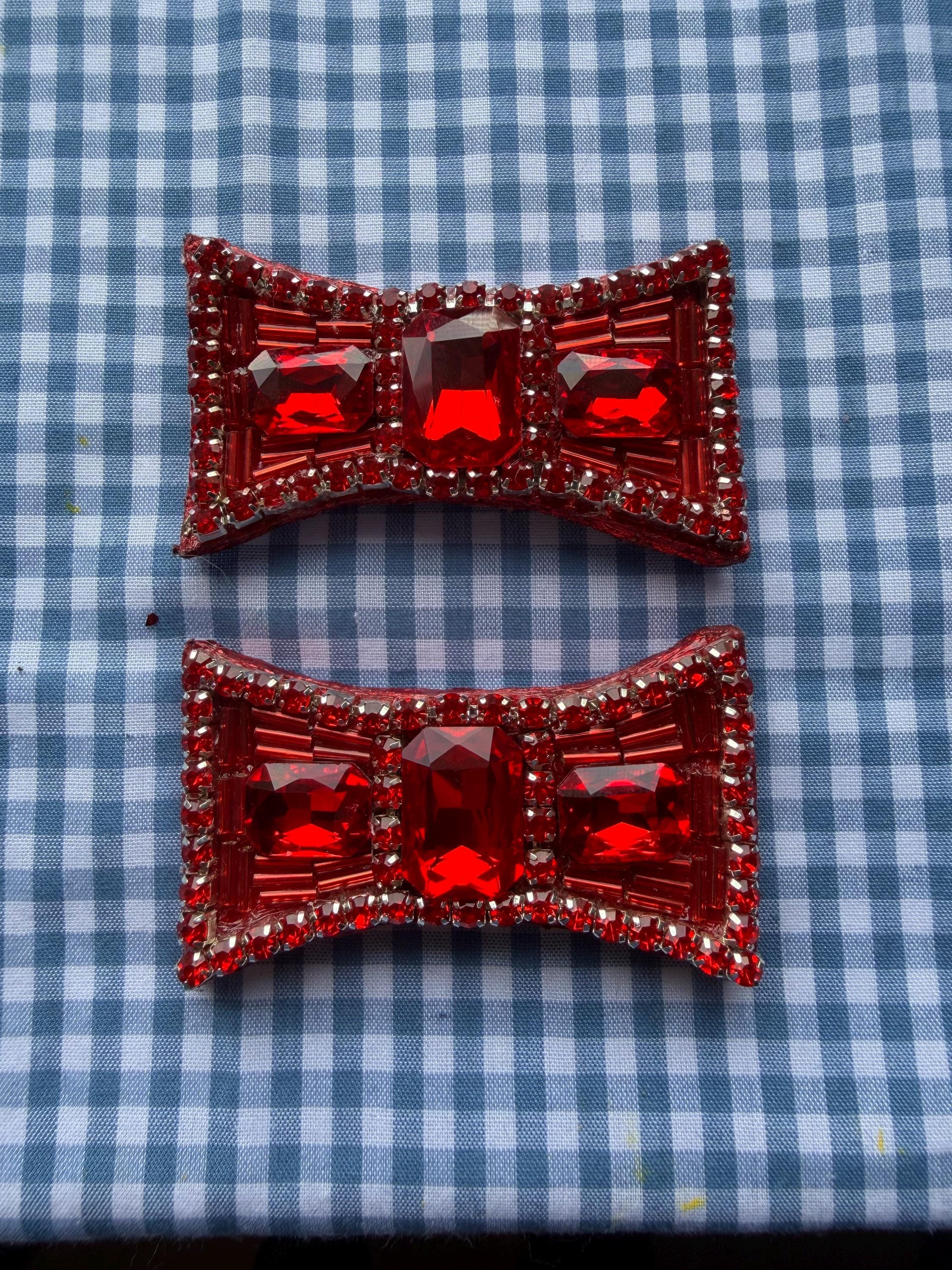 Ruby Slipper Bow. Keychain, Barrette,hair Clip and More. - Etsy