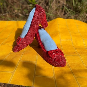 The Wizard of Oz: Ruby Slippers, Crystal Dorothy Shoes.