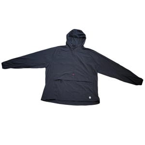LL Bean Mens Lightweight Anorak Hooded Windbreaker Pullover Gorpcore Hiking XXL